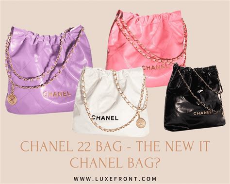 chanel 22 medium handbag|chanel 22 bag collections.